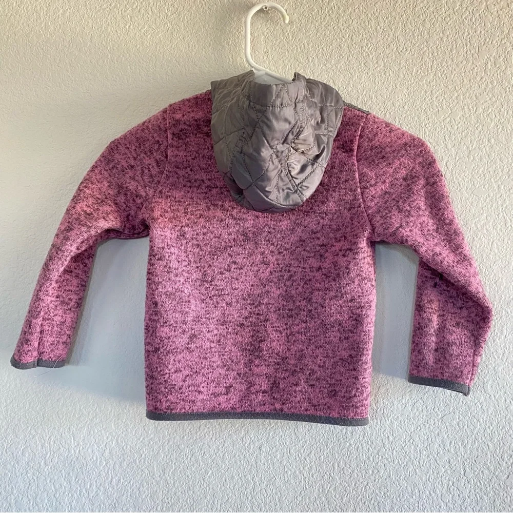 Star‎ Wars Girl's Baby Yoda Pink Full Zip Up Hooded Light Weight Jacket Size 5
